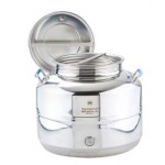 Beverage jug 25 l welded base stainless steel, 1/2 ''G IG Beverage jug 25 l welded base stainless steel, 1/2 ''G IG
