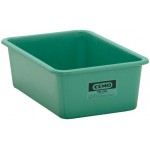 Stande / Rechteckbehälter GFK grün, 100 l CEMO