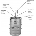 Replacement seal Speidel must pressure drum NBR D51x5