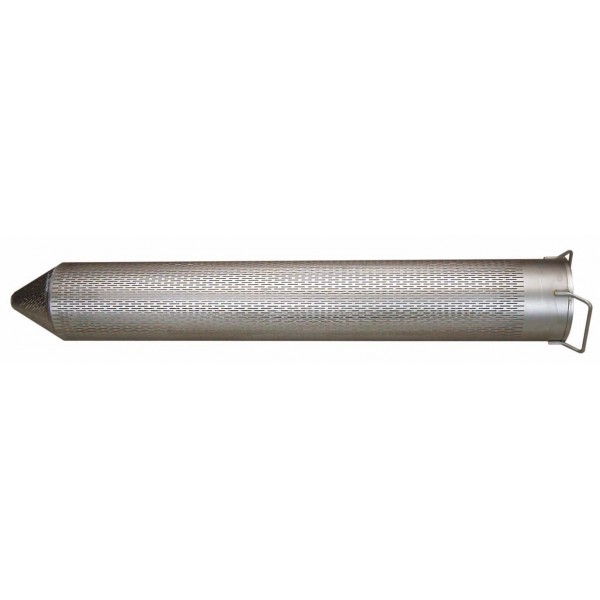 Tube d'aspiration / crépine (puisard, L 115 cm) en acier inoxydable Tube d'aspiration / crépine (puisard, L 115 cm) en acier inoxydable