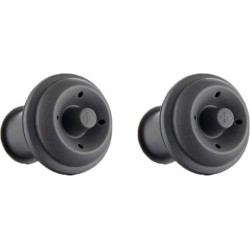 Bouchons pour Wine Saver VacuVin,  2 pièces gris