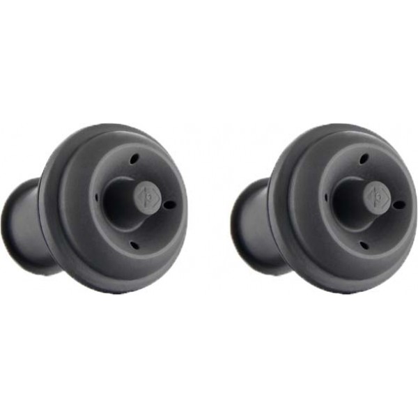 Bouchons pour Wine Saver VacuVin,  2 pièces gris