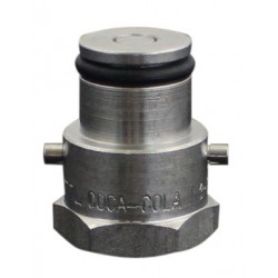 Raccord gaz CC pour container Jolly avec 2 goupilles