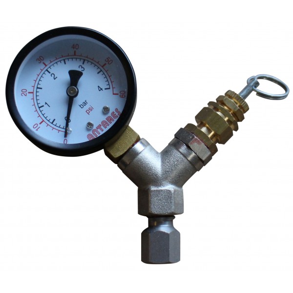 Bunging device with 7/16 ''G female thread connection for CC/NC Jolly kegs