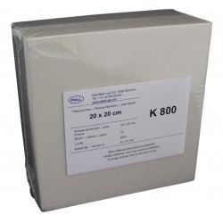 Plaques filtrantes Seitz K 800 20/20 cm