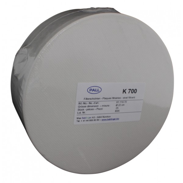 Plaques filtrantes Seitz K700 Ø 22 cm