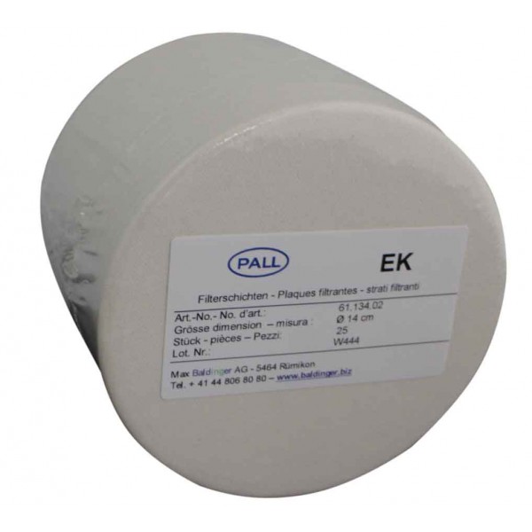 Plaques filtrantes Seitz EK Ø 14 cm, effet de filtration: stérilisant, utilisation: stérilisant