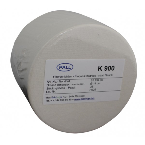 Plaques filtrantes Seitz K900 Ø 14 cm, effet de filtration: dégrossissant, utilisation: clarifiant