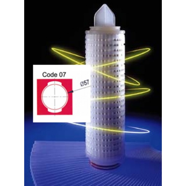 Cartouche de filtration BEA Vinotrak 30 '' / 0.5 my / Adaptateur 07 VNA-2073-NTC-GG-SB-S Cartouche de filtration BEA Vinotrak 30 '' / 0.5 my / Adaptateur 07 VNA-2073-NTC-GG-SB-S