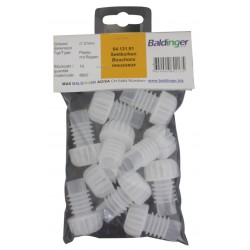 Plastic champagne corks (10 pieces)