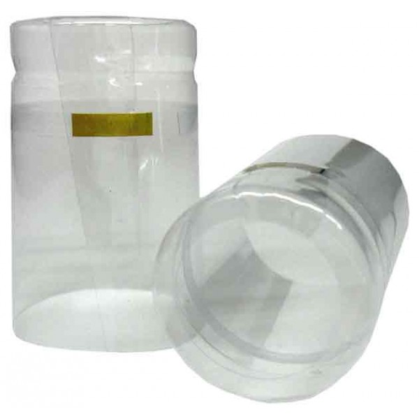 Capsule thermo-retractable transparent 1'000 pcs. 32.5x55 mm, pour PP 31.5