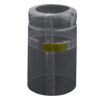 Capsule thermo-retractable transparent, Ø 32.3x55 mm, haute ouverte 5376 pcs/carton, pour PP31.5