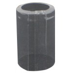 Capsules thermo-rétractables transparents 10 pcs. / 24 x 35 mm pour petites bouteilles / Platin 1 dl
