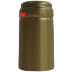 Shrink capsule Vinilux (PVC) Ø 30.5 x 55 mm, gold . 100 pcs.
