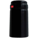 Vinilux Capsules rétractables en PVC 30.5 x 55 mm, noir 100 pce.