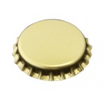 Crown corks gold 29 mm 100 pieces Seal: PVC
