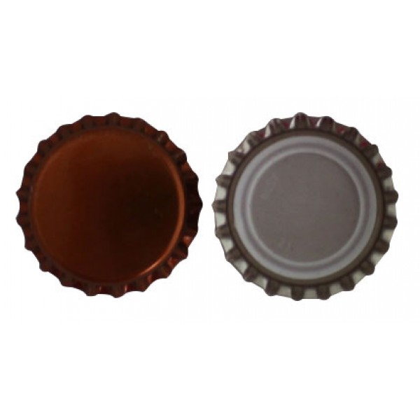 Crown corks bronze 26 mm bag of 1,000 pieces