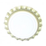 Bouchons-couronne or 26 mm 10.000 pces./carton Joint sans PVC, max 68 °C 20 min