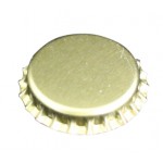 Bouchons-couronne or 26 mm 1.000 pièces/carton joint sans PVC, max 68°C / 20 minutes