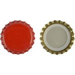 Bouchons-couronne 26 mm 1.000 pièces/sachet couleur rouge