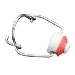 Bügelverschluss DIN 5097 Porzellan/inox/PU Packung zu 10 Stück
