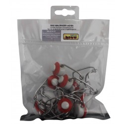 Bügelverschluss DIN 5097 Porzellan/inox/PU Packung zu 10 Stück