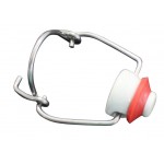 Bügelverschluss DIN 5097 Kunststoff/inox/PU rot Packung 10 Stück