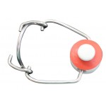 Bügelverschluss DIN 5097 Kunststoff/inox/PU rot Karton 800 Stück