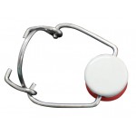 Bügelverschluss DIN 5097 Kunststoff/inox/PU rot Karton 800 Stück
