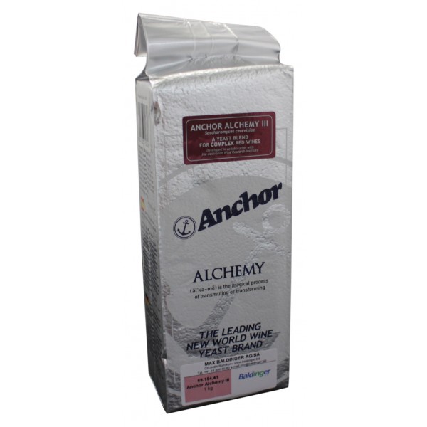 Anchor Alchemy III , 1 kg Hefemischung Dosierung: 30 g / hl Anchor Alchemy III , 1 kg Hefemischung Dosierung: 30 g / hl
