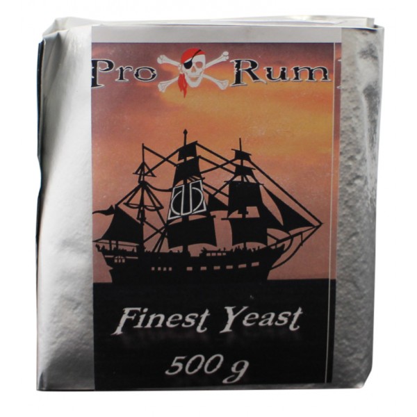 Pro Rum Finest, 500g Trocken-Reinzuchthefe Pro Rum Finest, 500g Trocken-Reinzuchthefe