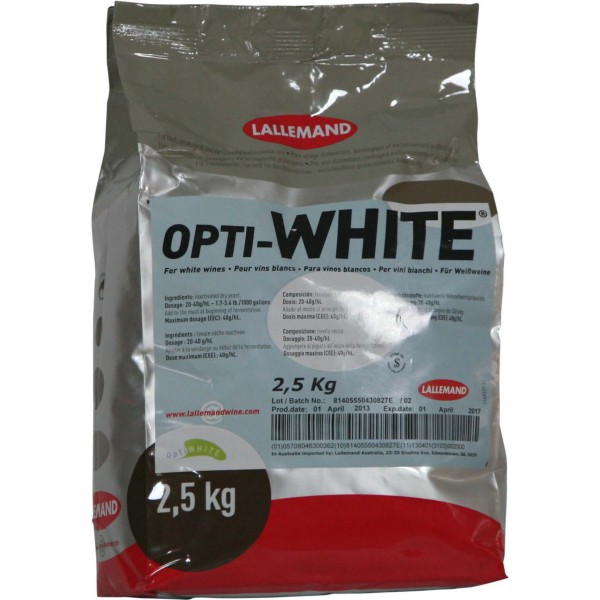 Opti-White 2.5 kg inaktivierte Hefe 