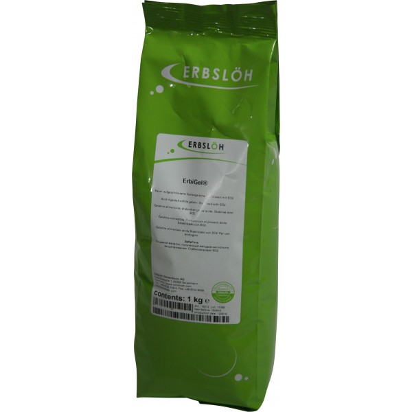 ErbiGel (edible gelatine) 1 kg, powder