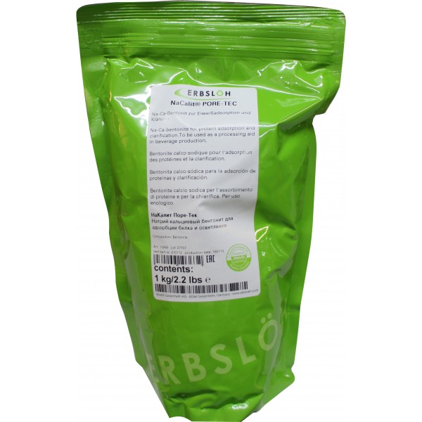 NaCalit® PORE-TEC Bentonit, Packung 1 kg NaCalit® PORE-TEC Bentonit, Packung 1 kg