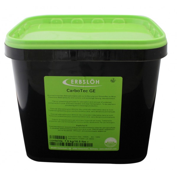 Carbo Tec GE (formerly MostRein), 7.5 kg bentonite with activated carbon