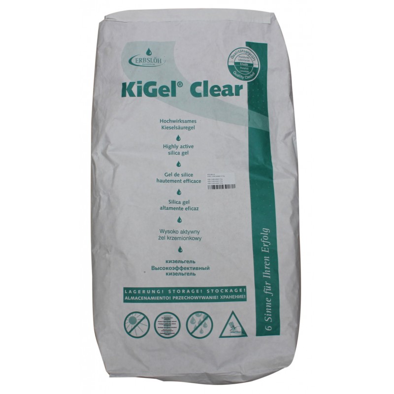 KiGel® Clear (Gel de silice) sac à 15 kg Erbslöh