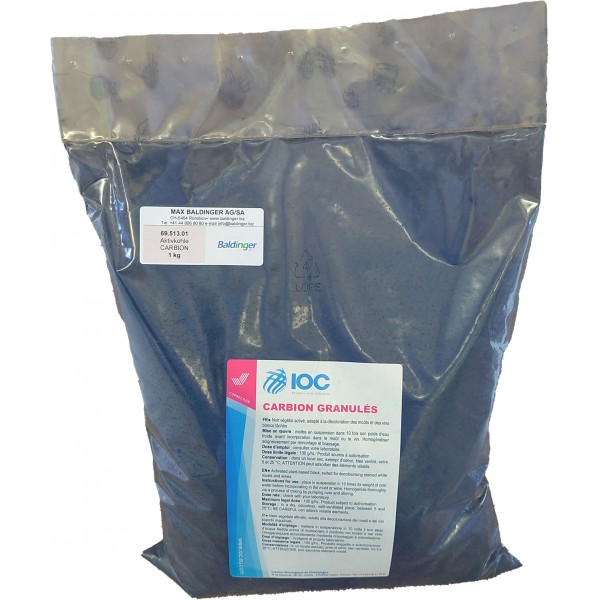 Aktivkohle CARBION Granulat 1 kg (IOC) Aktivkohle CARBION Granulat 1 kg (IOC)