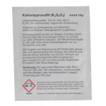 Kaliumpyrosulfit K2S2O5
10 Beutel à 10 g