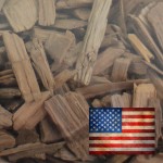 Copeaux de chêne américain.20 mm , Chauffe moyenne sac de 1 kg