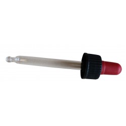 Pipette aus Glas zu 30 ml Fläschchen 