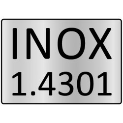 Doppelschelle DIN NW 50 x NW 25 Edelstahl Rostfrei
